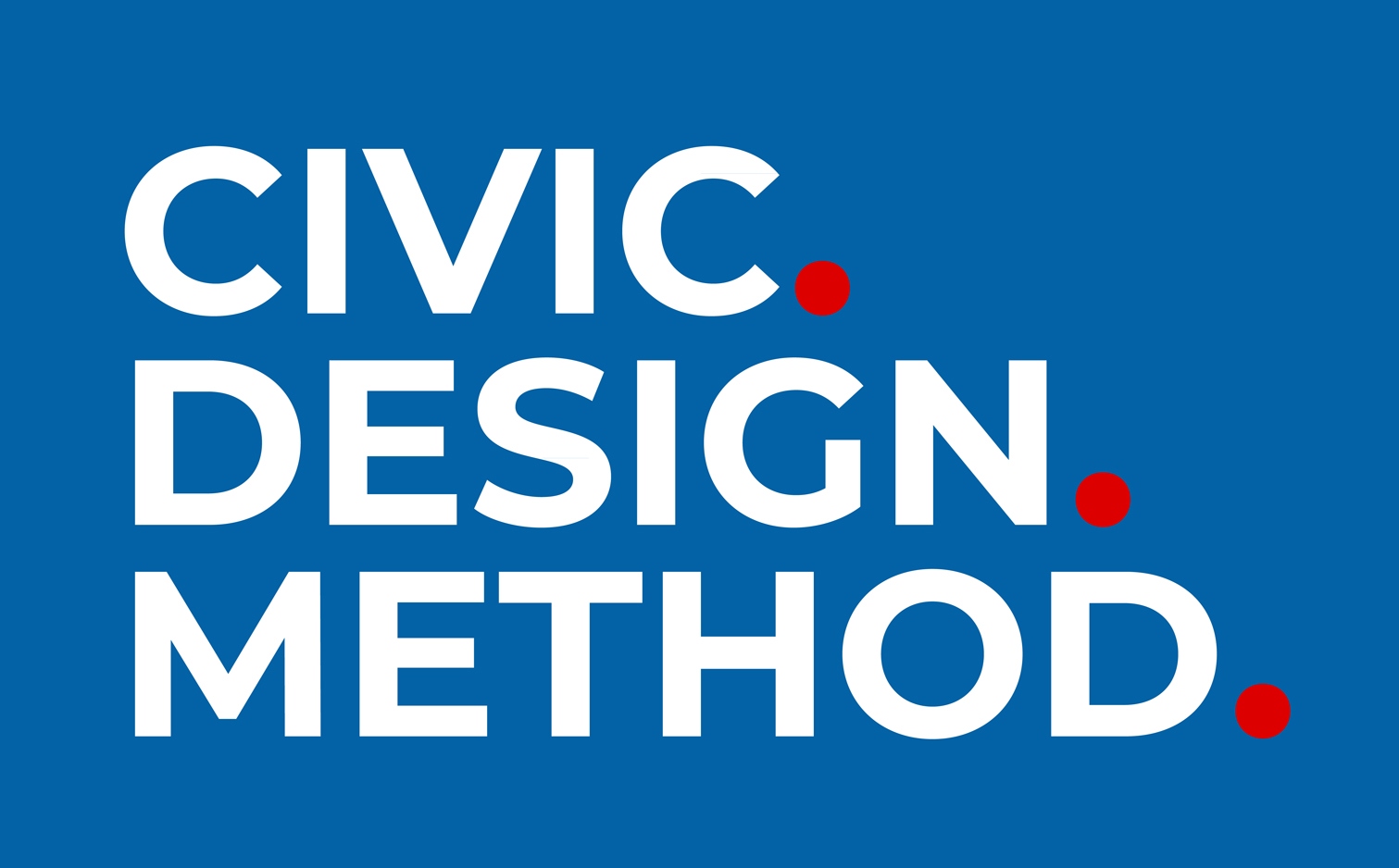 Os presento el Civic Design Method